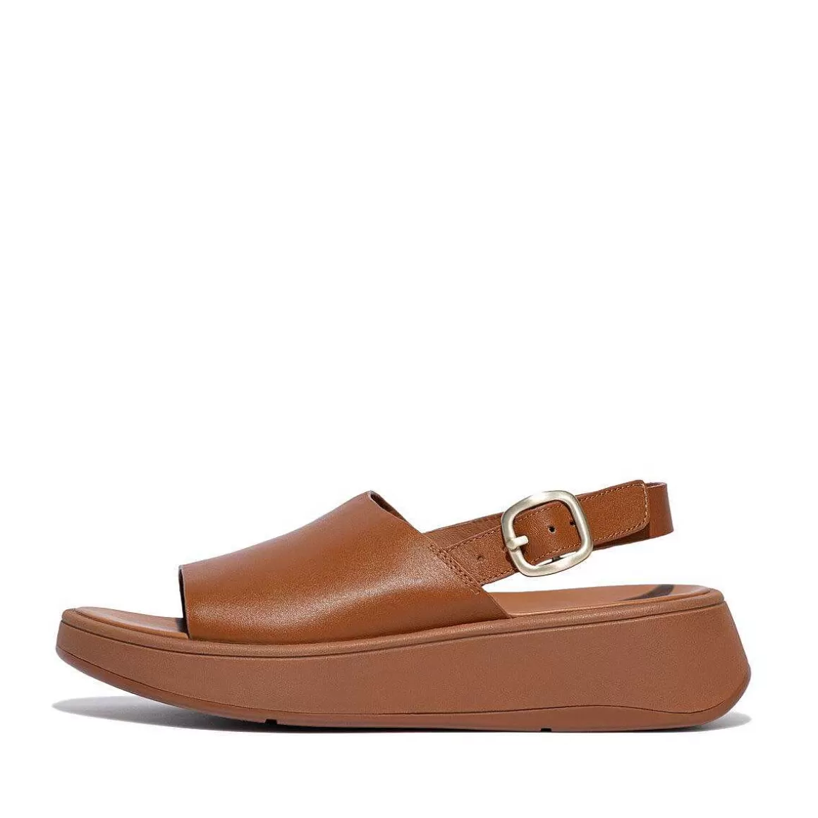 Fitflop F-Mode Laedersandaler Med Flade Rygrem*Kvinder Sandaler Med Rygrem