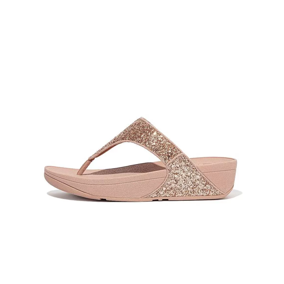 Fitflop Lulu Glitter Toe-Post Sandaler*Kvinder Sandaler Med Tåstolpe