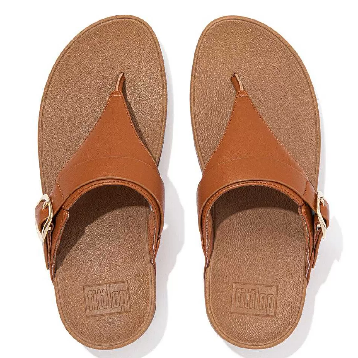 Fitflop Lulu Justerbare Laeder-Tastolpsandaler*Kvinder Sandaler Med Tåstolpe