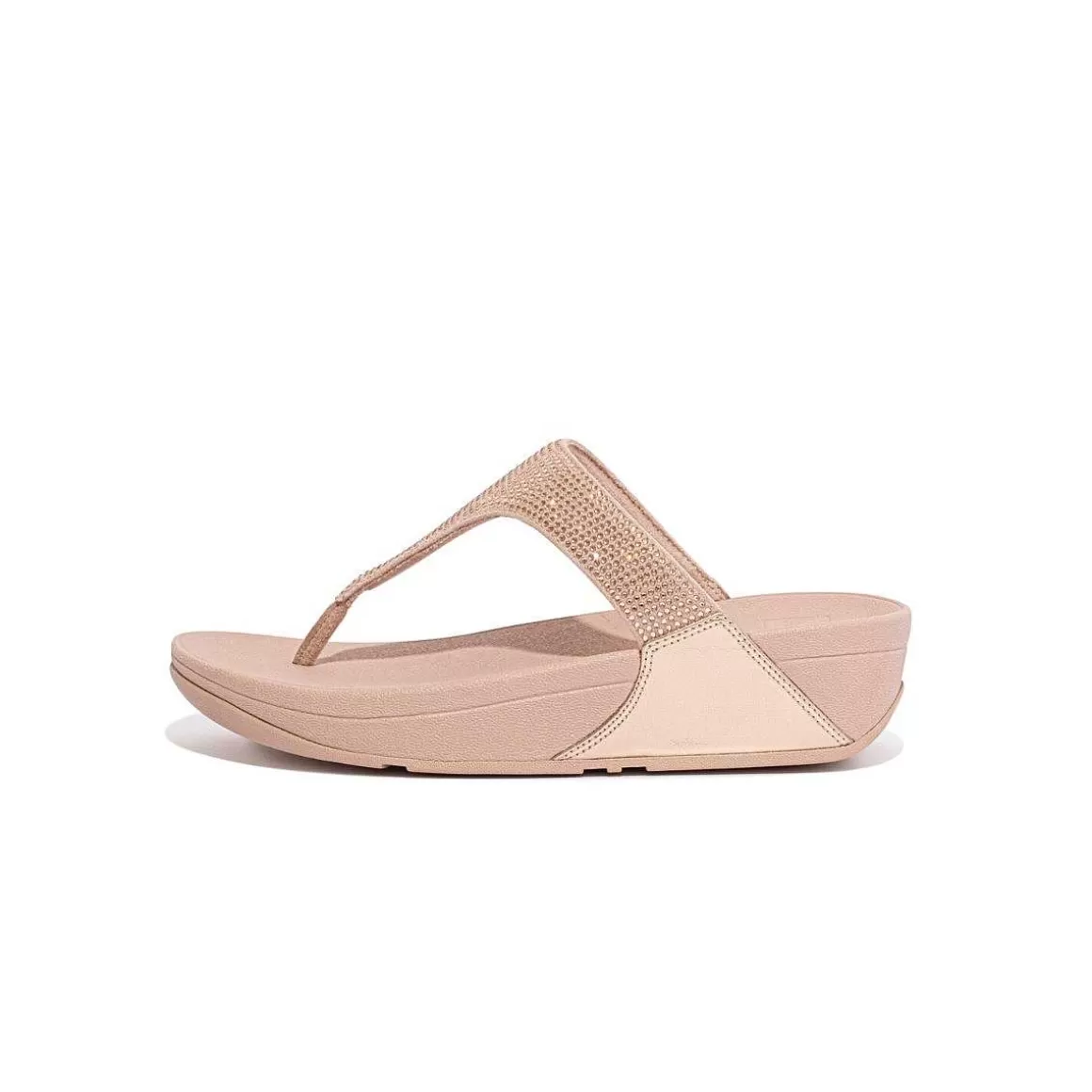 Fitflop Lulu Krystaludsmykkede Sandaler Med Tåstolpe*Kvinder Sandaler Med Tåstolpe